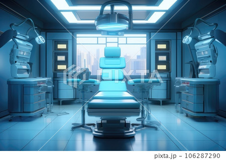 Operation room in hospital concept. Generative AI 106287290