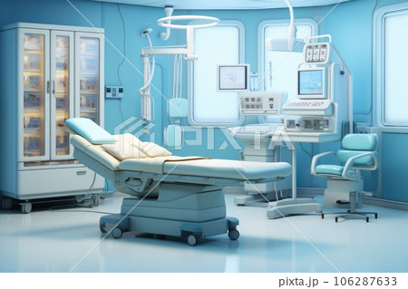 Operation room in hospital concept. Generative AI 106287633