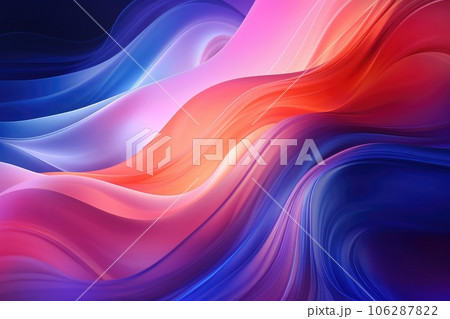 Abstract Galaxy background, Colourful star. Generative AI 106287822
