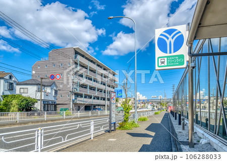 神奈川県横浜市の都市風景 東山田駅 神奈川県横浜市の都市風景 東山田駅 106288033