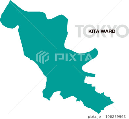 東京都北区の地図 106289968