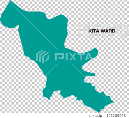 東京都北区の地図 106289968