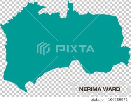 Map of Nerima Ward, Tokyo 106289971