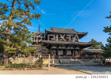 奈良県　法隆寺　世界文化遺産 106290603