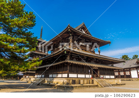奈良県 法隆寺 世界文化遺産 奈良県 法隆寺 世界文化遺産 106290623