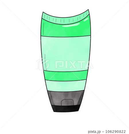 green plastic bottle 106290822