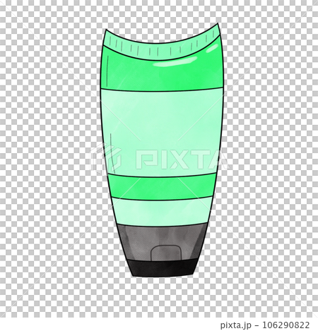 green plastic bottle 106290822