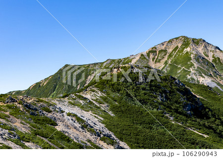 表銀座、大天井岳への稜線 106290943
