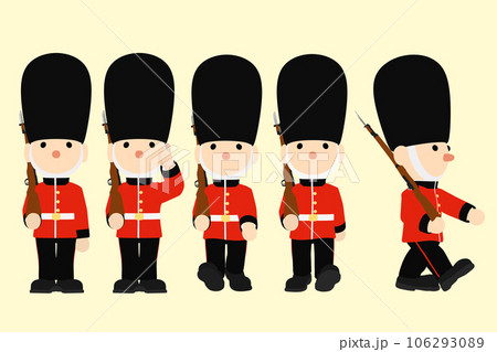 イギリスの近衛兵 おもちゃの兵隊セット 106293089