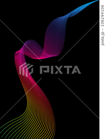 Abstract warped Diagonal Striped Background. Colorful Vector curved twisted slanting, waved lines pattern. Brand new style for your business design and copy space Abstract warped Diagonal Striped Background. Colorful Vector curved twisted slanting, waved lines pattern. Brand new style for your business design and copy space 106294106