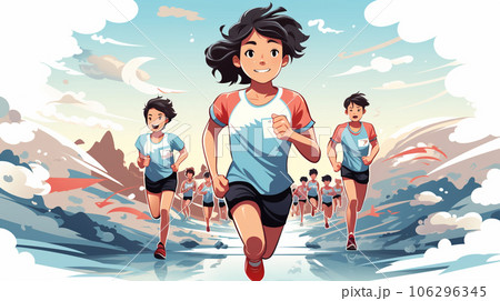 子供の徒競走