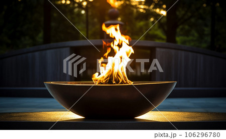 Torch to celebrate the veteran day in America Torch to celebrate the veteran day in America 106296780