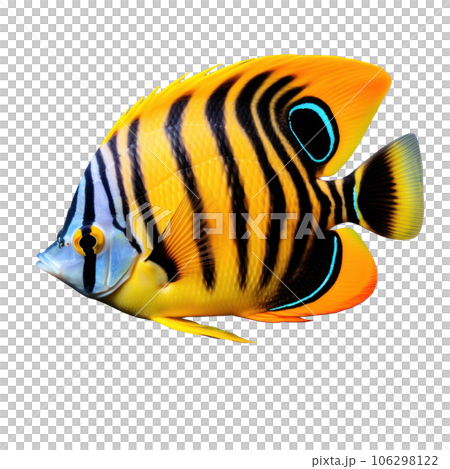 Vivid fish isolated 106298122