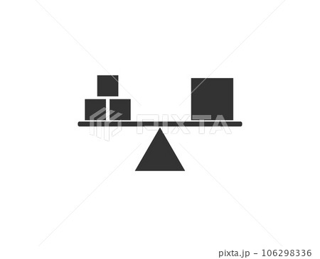 Stability, balance, harmony icon. Vector illustration. Stability, balance, harmony icon. Vector illustration. 106298336