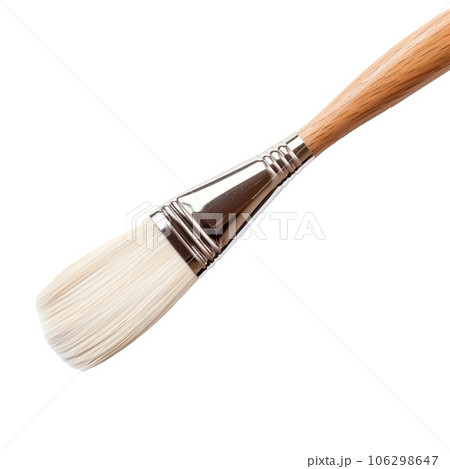 Wide brush isolated 106298647