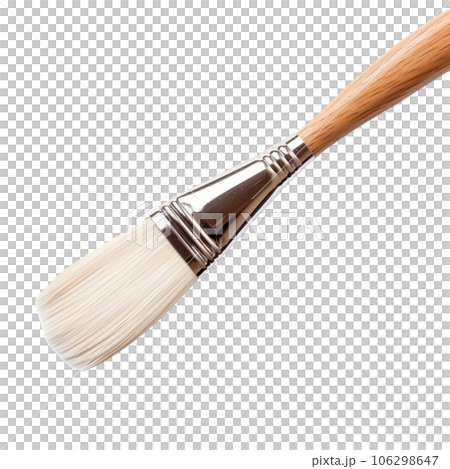 Wide brush isolated 106298647
