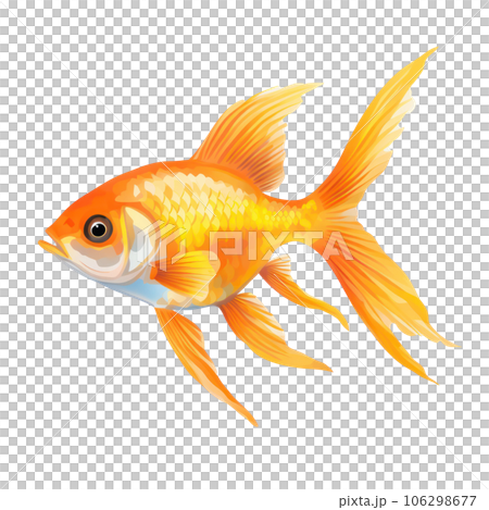 Vivid fish isolated 106298677