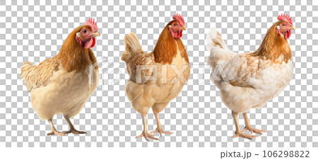 Big chicken bird isolated 106298822