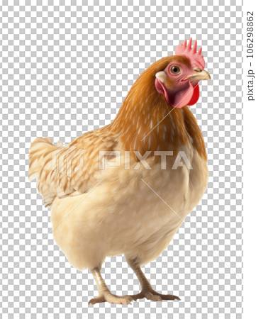 Big chicken bird isolated Big chicken bird isolated 106298862