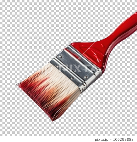 Wide brush isolated - Stock Illustration [106298888] - PIXTA