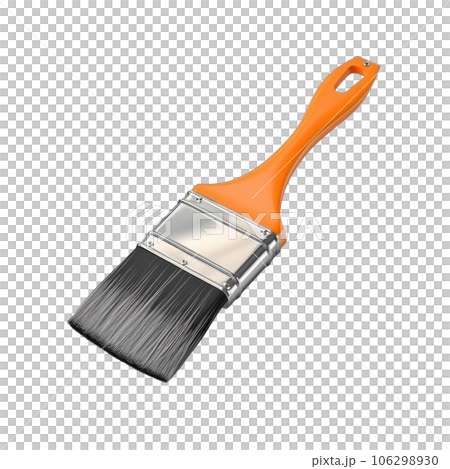 Wide brush isolated Wide brush isolated 106298930
