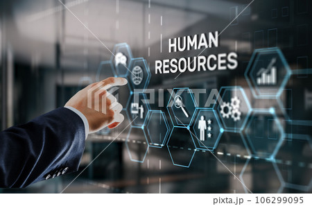 Modern Human Resources Hiring Job Occupation Concept. Business Technology Modern Human Resources Hiring Job Occupation Concept. Business Technology 106299095