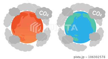 地球温暖化イメージイラスト 106302578