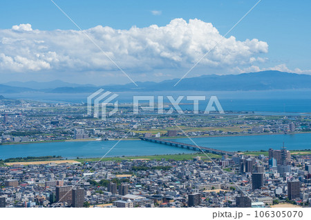 眉山から見る徳島市内 眉山から見る徳島市内 106305070