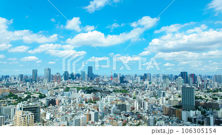 都市風景　青空 106305154