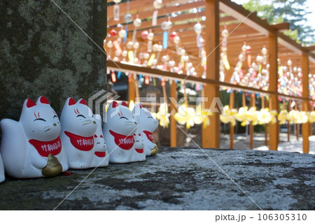 竹駒神社の可愛いお狐様 106305310