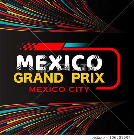 Mexico colorful Grand Prix wallpaper 106305604