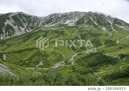 室堂平の風景　立山　立山黒部アルペンルート　レジャー　旅行　観光地　景勝地　絶景　夏　室堂　自然 106306953