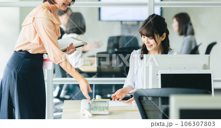 ビジネスシーン_オフィス 106307803