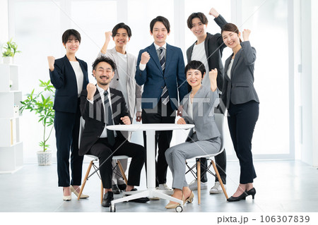 ビジネスチームイメージ 106307839