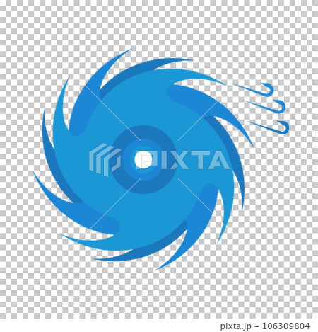 moving typhoon 106309804