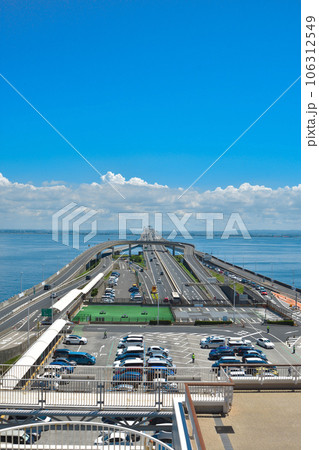 夏空とアクアライン 106312549