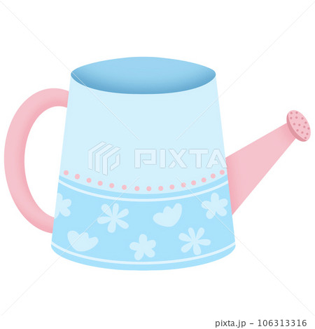 Cute pastel watering can Cute pastel watering can 106313316