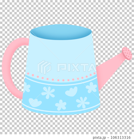 Cute pastel watering can Cute pastel watering can 106313316