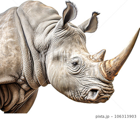 サイのイメージ - image of Rhinoceros No1-3 -のイラスト素材