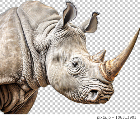 サイのイメージ - image of Rhinoceros No1-3 -のイラスト素材