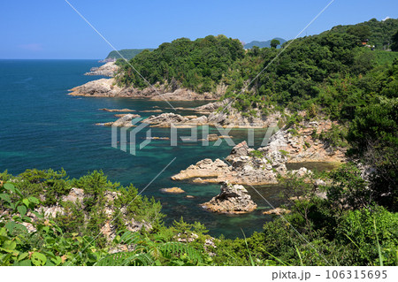 城原展望所付近からの眺め（鳥取県岩美郡） 106315695