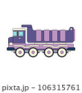 Color vector icon with toys car. Engaging and interactive toys that spark creativity and imagination. Designed for kids. Encourage playtime and ignite the joy of discovery with popular children's toys 106315761