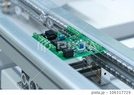 PCB production on the conveyor of automatic production line 106317729