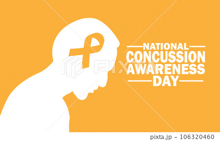 National Concussion Awareness Day Concept National Concussion Awareness Day Concept 106320460