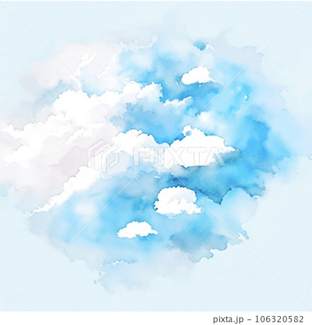 sky, blue sky, cloud,the cloud , space, empty,Sunny, summer,design,gardening, gouache,bush,jott cloud, farm,cartoon,day,today, animal, minimal,Ai,Ai-generat 106320582