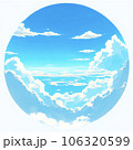 sky, blue sky, cloud,the cloud , space, empty,Sunny, summer,design,gardening, gouache,bush,jott cloud, farm,cartoon,day,today, animal, minimal,Ai,Ai-generat 106320599