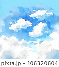sky, blue sky, cloud,the cloud , space, empty,Sunny, summer,design,gardening, gouache,bush,jott cloud, farm,cartoon,day,today, animal, minimal,Ai,Ai-generat 106320604