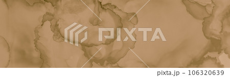 Abstract Coffee Splash. Retro Blots Texture. Aged 106320639