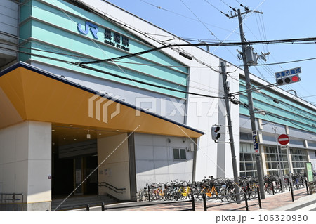 在来線・長居駅（大阪府）の駅前 106320930