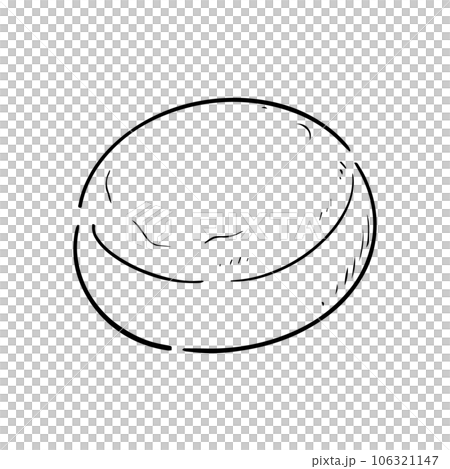 栗饅頭 モノクロ 栗饅頭 モノクロ 106321147